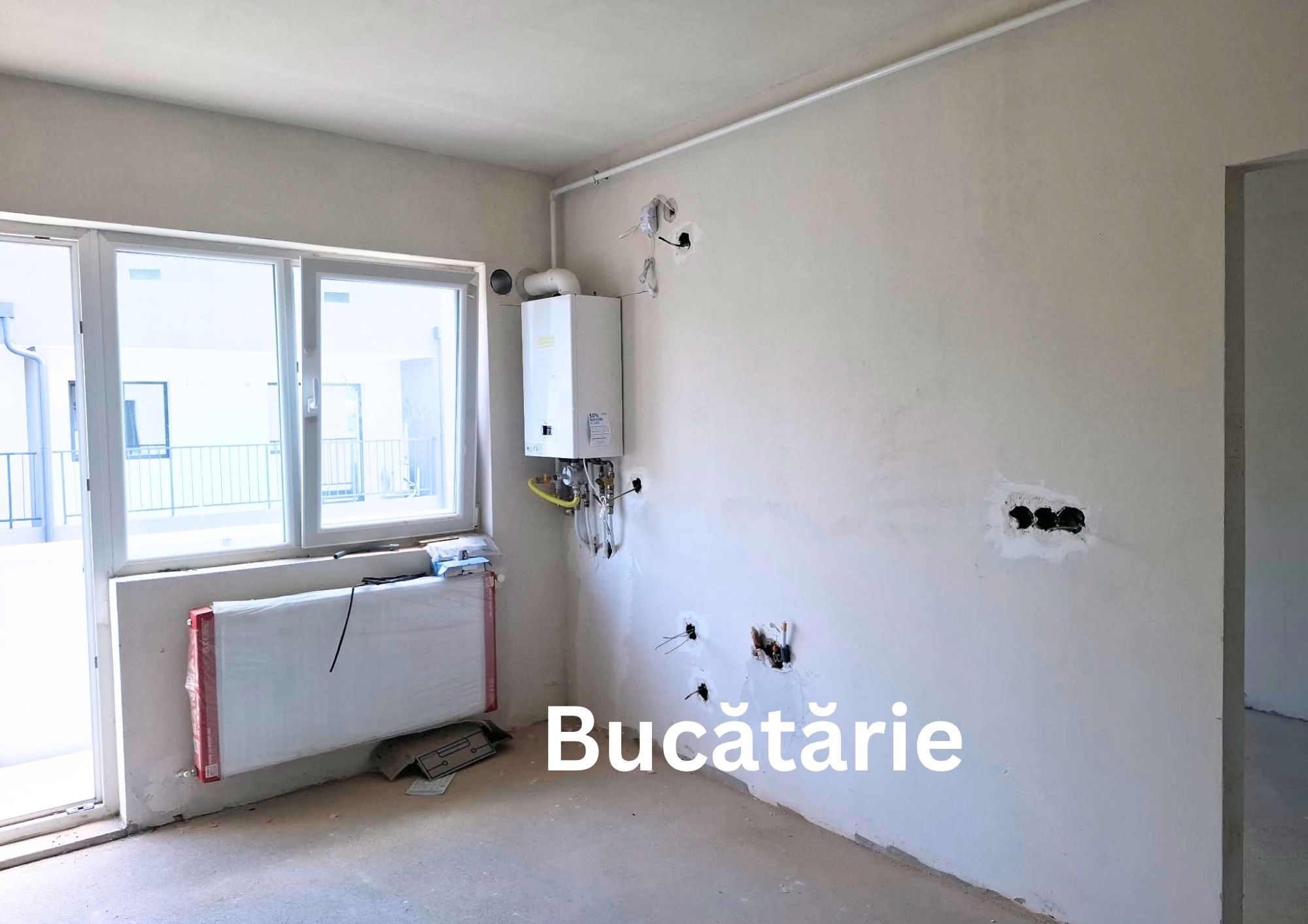 Apartament 2 camere NOU, 37,2 mp + balcon 5,4 mp, Urușagului Florești | Parcare subterană | 0% comision – fotografia 14